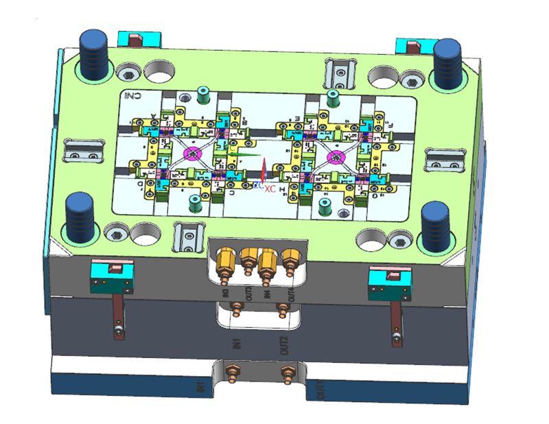 Precision mould for mobile connector (5)